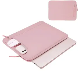 eleganckie-etui-na-laptopa-156-z-kieszonka-na-suwak-rozowy