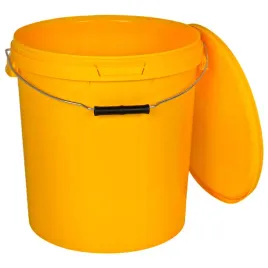 wiadro-na-zywnosc-30l-zolte-z-raczka-i-pokrywa-pojemnik-30-l