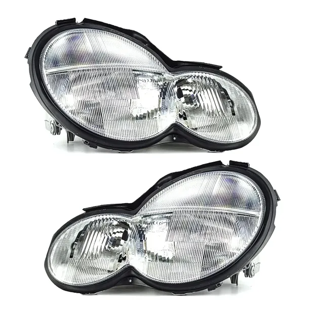 REFLEKTORY PRZEDNIE MERCEDES CL203 01-08 LEWA+PRAWA ZESTAW