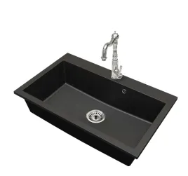 kuchenny-zlewozmywak-granitowy-jednokomorowy-elite-80-bateria-syfon-chrom