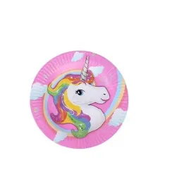 talerzyki-jednorazowe-unicorn-jednorozec-10-szt-18-cm