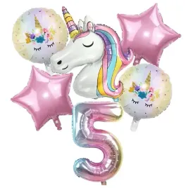 balony-na-5-urodziny-jednorozec-zestaw-6-balonow-foliowych-cyfra-5-100-cm