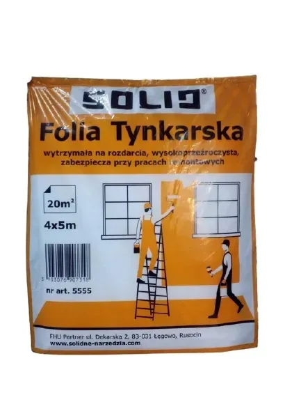 folia-tynkarska-solid-4x5m-5555-stan-nowy-marka-solid