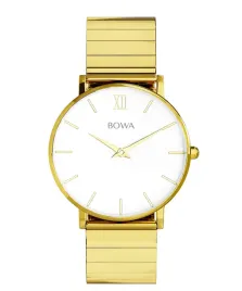 zegarek-damski-bowa-london-white-gold-steel-33-bowa-lo334-24-164s