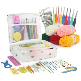 zestaw-do-szydelkowania-dla-dzieci-z-wloczka-szydelko-igly-haczyki