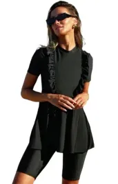 shein-czarny-dwuczesciowy-stroj-kapielowy-z-falbankami-l-1db