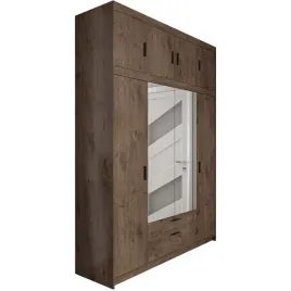 szafa-z-nadstawka-do-garderoby-176-cm-kuba-4d-z-lustrem-dab-lefkas