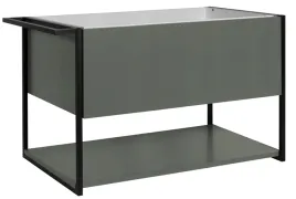 lakierowana-szafka-pod-umywalke-80-cm-zielona-wiszaca-szuflada-wieszak-loft