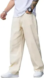 shein-jasne-luzne-jeansy-meskie-z-kieszeniami-bezowe-s-1dj