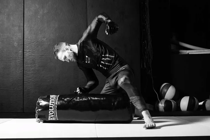 rekawice-mma-na-worek-evolution-fight-m-stan-nowy-marka-evolution
