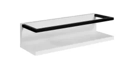lakierowana-polka-lazienkowa-bialy-polysk-40-cm-z-metalowym-wieszakiem-loft