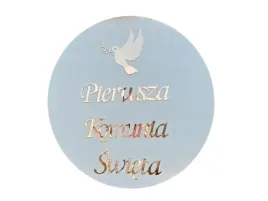 tablica-powitalna-pierwsza-komunia-swieta-kolo-50-cm-zlote-napisy-golabek