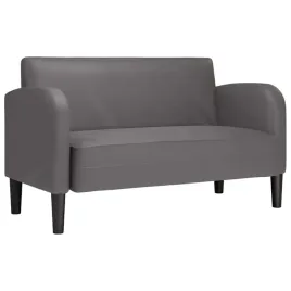 sofa-dwuosobowa-szara-110-cm-skora-ekologiczna