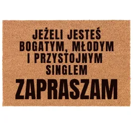 2-x-wycieraczka-singielki-smieszna-prezent-urodziny