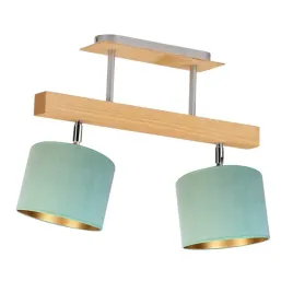 lampa-sufitowa-plafon-mietowa-drewniana-regulowana-led-e27-abazur-welurowa