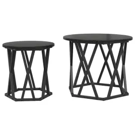 stolik-boczny-2-pcs-czarny-dab-drewno-inzynieryjne-i-stal