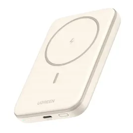 powerbank-magnetyczny-5000mah-ugreen-pb560-usb-c-15w-bezowy