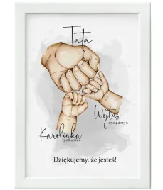2-x-ramka-dzien-ojca-taty-dlonie-rodzina-milosc-dziecko-imiona-plakat-preze