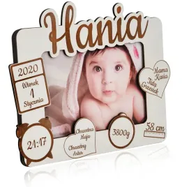 2-x-ramka-metryczka-chrzest-narodziny-roczek-urodziny
