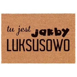 2-x-wycieraczka-tu-jest-jakby-luksusowo-60x40-nadruk