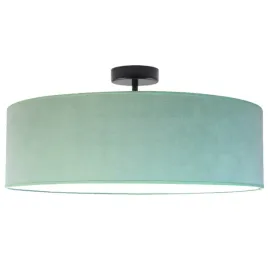 lampa-plafon-zyrandol-sufitowa-welurowa-abazur-led-e27-mietowa-blues-60cm