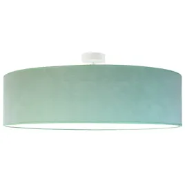 lampa-plafon-zyrandol-sufitowa-welurowa-abazur-led-e27-mietowa-blues-80cm
