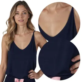 vivisence-2200-granatowy-wiskoza-koszulka-luzna-nocna-top-2xl-pizama