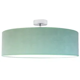lampa-plafon-zyrandol-sufitowa-welurowa-abazur-led-e27-mietowa-blues-60cm