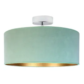 lampa-sufitowa-zyrandol-plafon-welurowa-abazur-led-e27-mietowa-blues-30cm