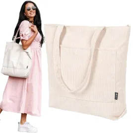 torba-shopperka-heyo-miejska-shopper-na-plaze-zapinana-na-zamek-sztruksowa