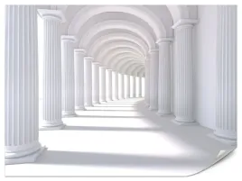 fototapeta-do-salonu-kolumny-tunel-efekt-3d-abstrakcja-styl-glamour-450x300