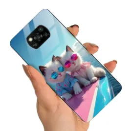 etui-do-xiaomi-poco-x3-nfc-premium-z-polyskiem-urocze-zwierzeta-pieski-wz