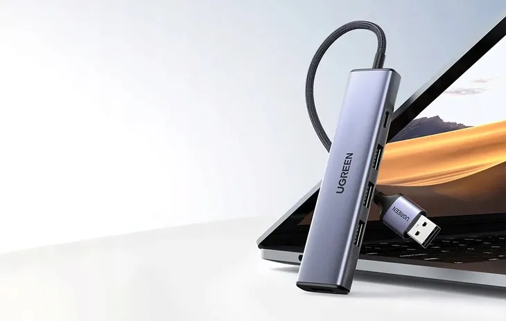 hub-ugreen-5w1-usb-4x-usb-3-0-stan-nowy-liczba-portow-4