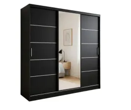 szafa-przesuwna-180cm-rio3-kolor-czarny-z-lustrem-polki-drazki