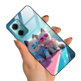 etui-do-xiaomi-redmi-note-11e-premium-z-polyskiem-urocze-zwierzeta-wzory