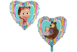 balon-foliowy-serce-masza-i-niedzwiedz-45-cm-bajka-licencja