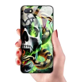 etui-do-xiaomi-redmi-6a-premium-solidne-dark-czaszki-gotyckie-trwale-wzory
