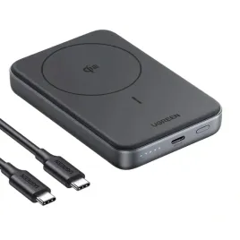 powerbank-magnetyczny-10000mah-ugreen-pb761-qi2-30w-magsafe-kabel-usb-c