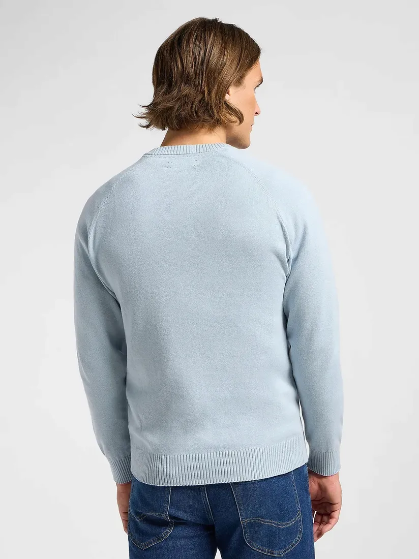 lee-clean-raglan-sweater-l-meski-sweter
