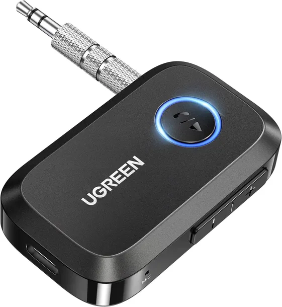odbiornik-ugreen-cm596-aux-bluetooth-5-3-zalaczone-wyposazenie-adapter-35-mm-mini-jack-instrukcja-obslugi-kabel-mini-jack-35mm-35mm-kabel-usb-a-usb-c-05m-odbiornik-bluetooth