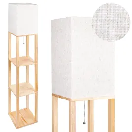 2-x-lampa-stojaca-podlogowa-drewniana-2w1-polka-regal-160cm-do-czytania-e27