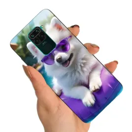 etui-do-xiaomi-redmi-note-9-premium-z-polyskiem-urocze-zwierzeta-pieski-wz