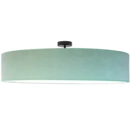 lampa-plafon-zyrandol-sufitowa-welurowa-abazur-led-e27-mietowa-blues-100cm