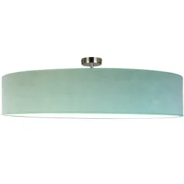 lampa-plafon-zyrandol-sufitowa-welurowa-abazur-led-e27-mietowa-blues-100cm