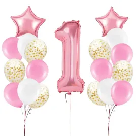 2-x-zestaw-balonow-dekoracja-na-roczek-rozowe-19-szt