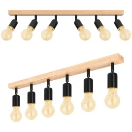 2-x-lampa-sufitowa-wiszaca-kinkiet-zyrandol-led-6x-e27-oprawa-loft-drewno