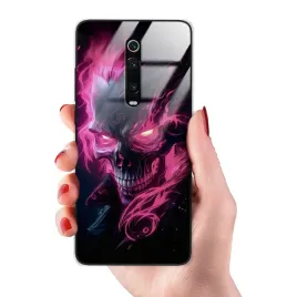 etui-do-xiaomi-redmi-k20-premium-solidne-dark-czaszki-gotyckie-trwale-wzory