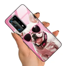 etui-do-huawei-p40-pro-plus-premium-z-polyskiem-urocze-zwierzeta-pieski-wz