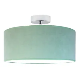 lampa-sufitowa-zyrandol-plafon-welurowa-abazur-led-e27-mietowa-blues-30cm