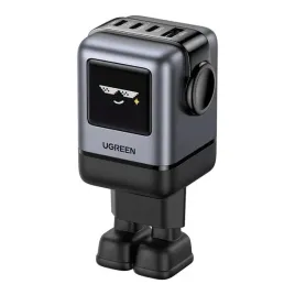 ladowarka-sieciowa-ugreen-nexode-robot-gan-usb-a-3xusb-c-100w-czarna
